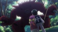 Kurt and Reina face a Chimera Ant as seen in the Hunter x Hunter anime (Image credit: Studio Madhouse)
